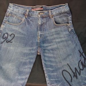 Phat Farm Denim Shorts Waist 36, Inseam 14